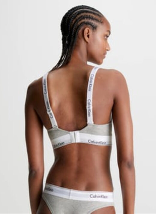 Calvin Klein Açık Gri Kadın 000QF7059E CK WOMEN Bralet Sütyen  3