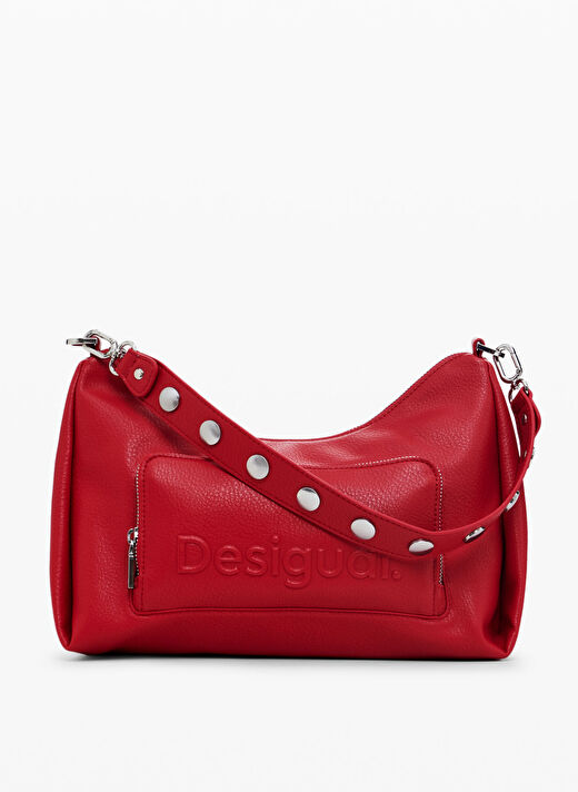 Desigual Kırmızı Kadın 30,5x16x21 cm Çapraz Çanta 24WAXP983000U  1