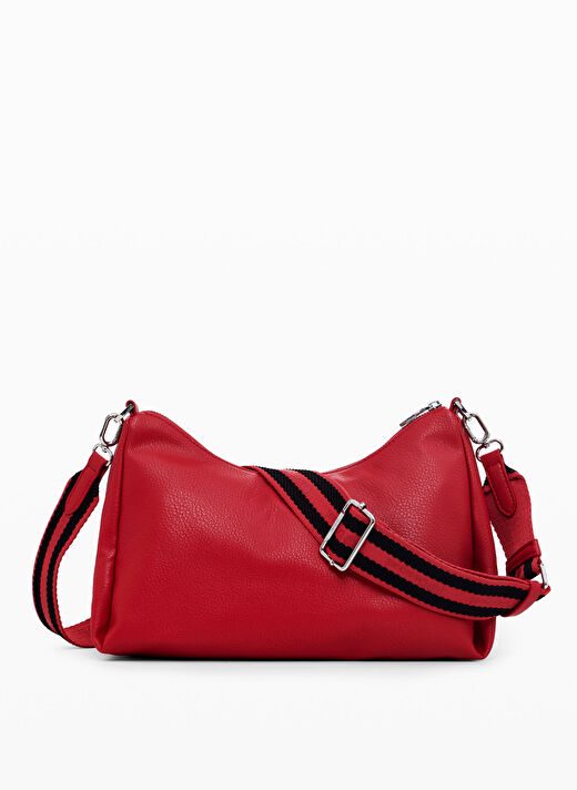 Desigual Kırmızı Kadın 30,5x16x21 cm Çapraz Çanta 24WAXP983000U  3