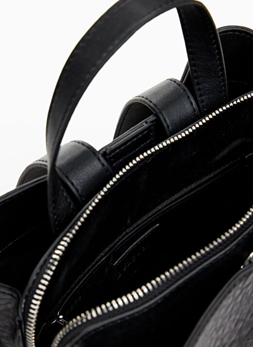 Desigual Siyah Kadın 24,5x8,5x29,5 cm Sırt Çantası 24WAKP342000U  4