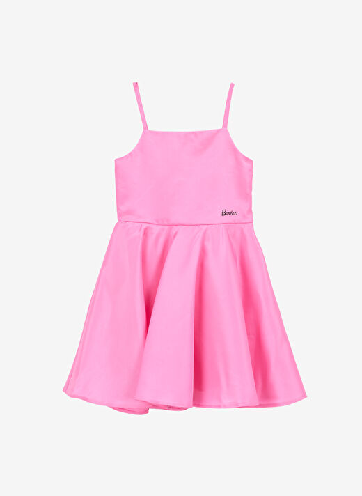 Barbie Fuşya Kız Çocuk Abiye Elbise BRB5SG-ELB6532 1