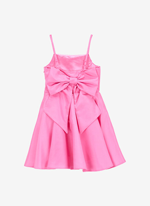Barbie Fuşya Kız Çocuk Abiye Elbise BRB5SG-ELB6532 2