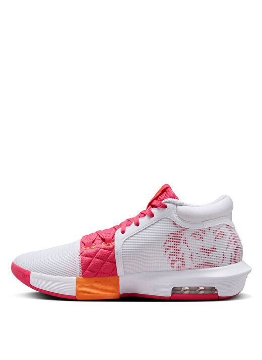 Nike FB2239-104 LEBRON WITNESS VIII Beyaz Erkek Basketbol Ayakkabısı  4