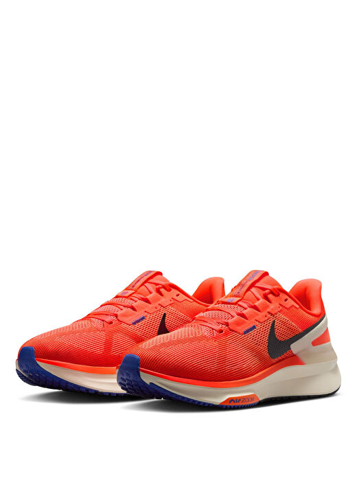 Nike DJ7883-800 NIKE AIR ZOOM STRUCTURE Turuncu  Erkek Koşu Ayakkabısı 3