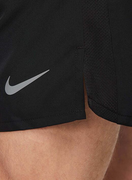 Nike Siyah Erkek Normal Düz Şort DV9359-010 M NK DF CHALLENGER 7BF S  3