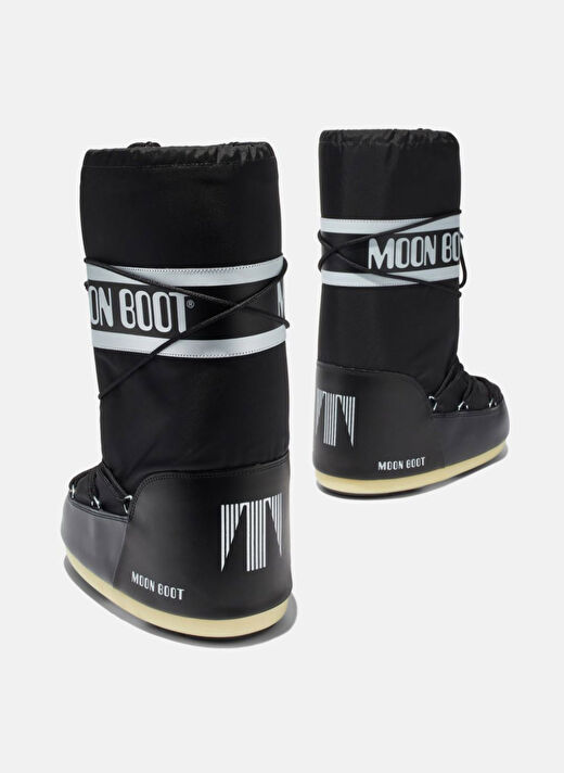 Moon Boot Siyah Beyaz Kadın Bot 2MONW2010010 4