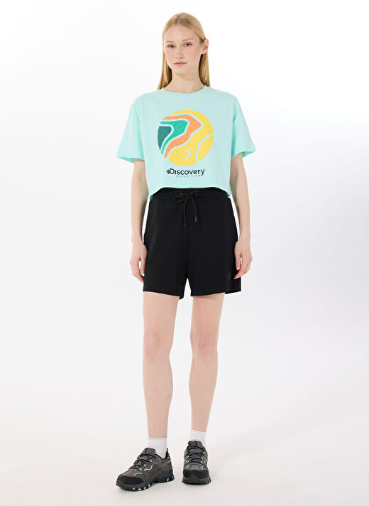 Discovery Expedition D5SL-SHT3516 Siyah Relaxed Fit Şort 2