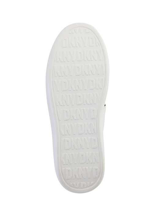 Dkny Beyaz-Siyah Kadın Deri Sneaker K3422734 4