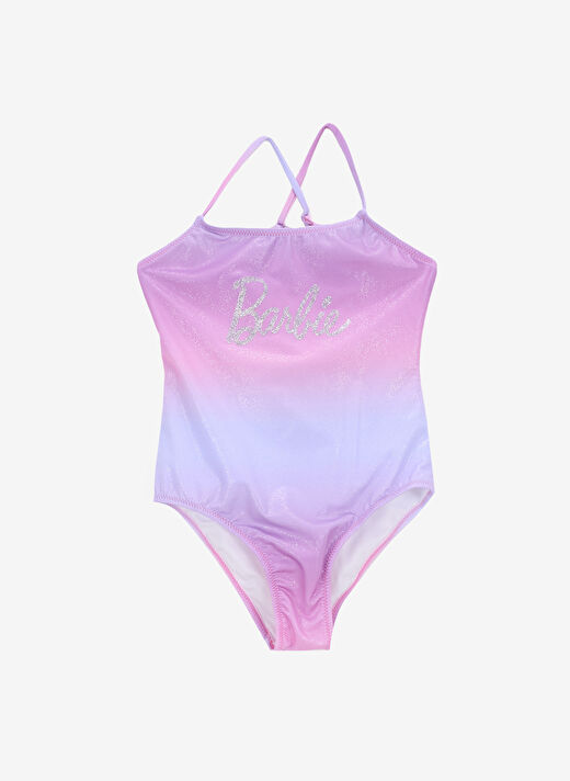 Barbie Çok Renkli Kız Çocuk Mayo BRB5SG-MYO6005 1