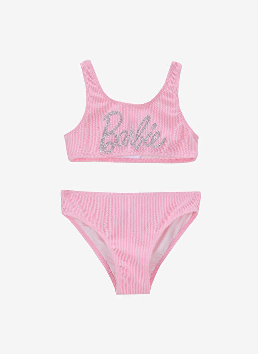 Barbie Çok Renkli Kız Çocuk Bikini Takım BRB5SG-BKİ6008 1