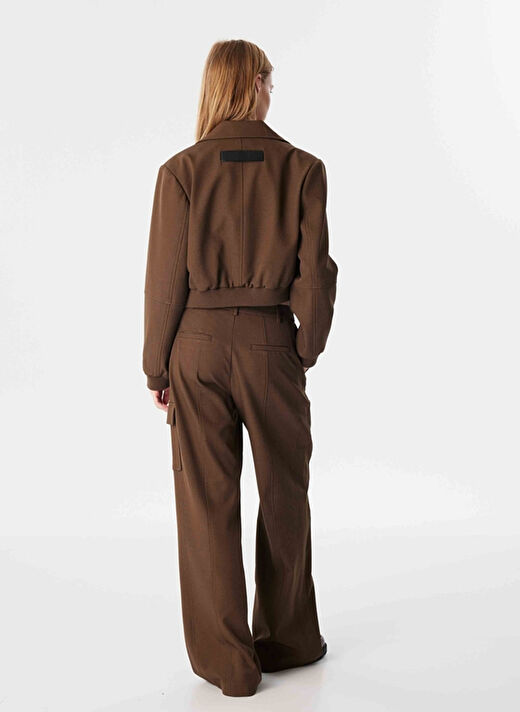 Twist Taba Kadın Regular Fit Düz Blazer TW6240106043021 4