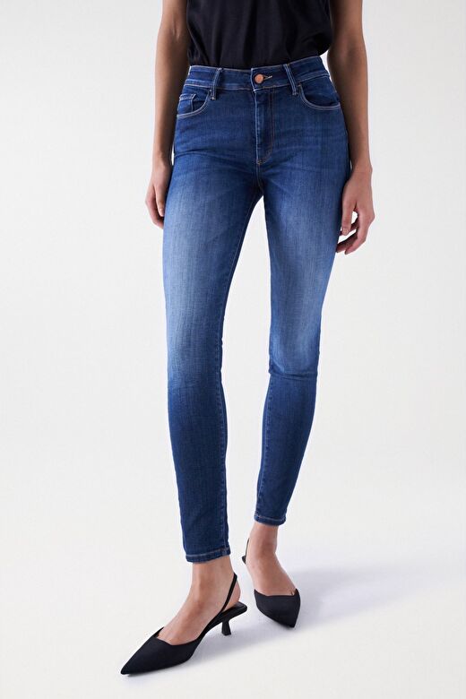 Salsa Jeans İndigo Kadın Standart Düz Denim Pantolon 21005368-Destiny Skinny  3