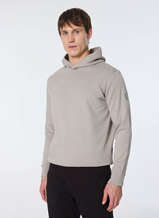 John Frank Gri Erkek Regular Fit Düz Sweatshirt JFHSTSTU02  1
