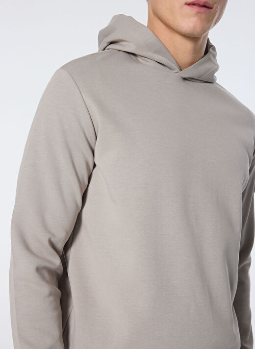 John Frank Gri Erkek Regular Fit Düz Sweatshirt JFHSTSTU02  4