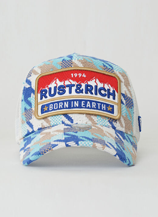 Rust and Rich Mavi Unisex Şapka RR03014-R46 Funky Collection - Born  2