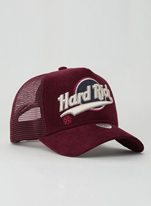 Rust and Rich Bordo Unisex Şapka RR03028-R53 Hard Collection - Hard  3