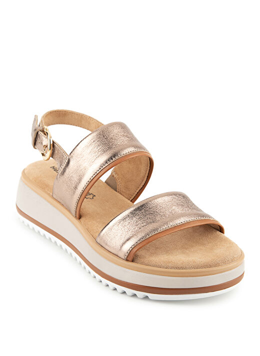 Hush Puppies Pembe Kadın Deri Sandalet Feliz 2