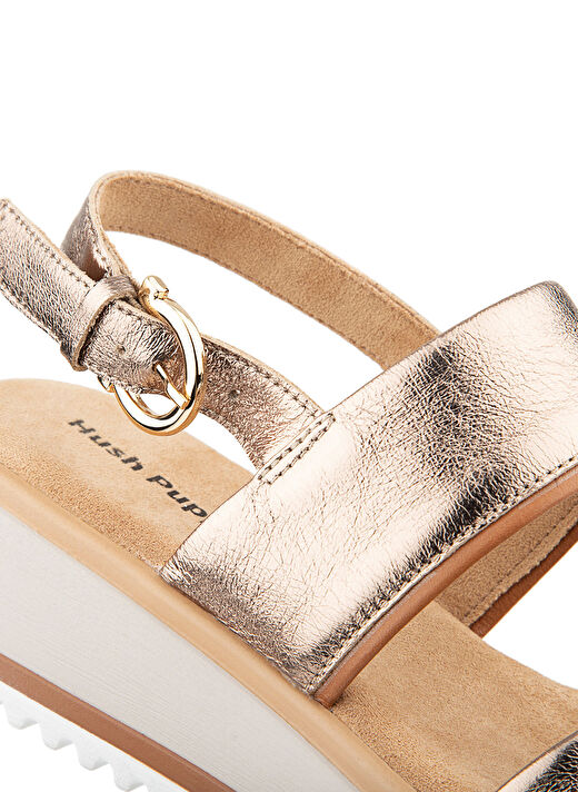 Hush Puppies Pembe Kadın Deri Sandalet Feliz 4