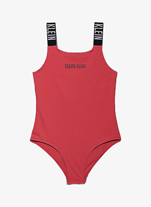 Calvin Klein Pembe Kız Çocuk Baskılı Mayo KY0KY00098XIX 1