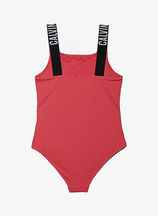 Calvin Klein Pembe Kız Çocuk Baskılı Mayo KY0KY00098XIX 2