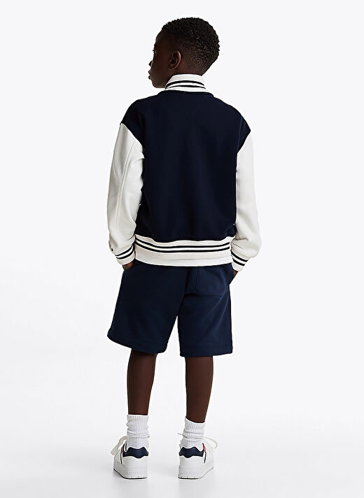 Tommy Hilfiger Lacivert Erkek Çocuk Düz Ceket KS0KS00624C1G 4