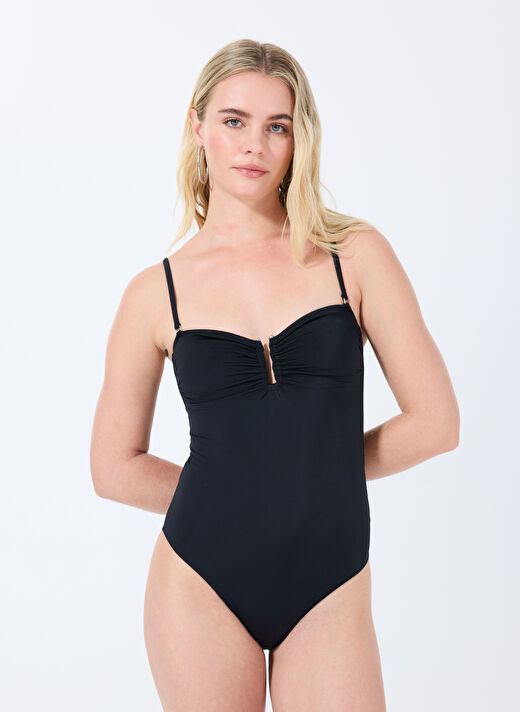 Fabrika Siyah Kadın Mayo REA 4