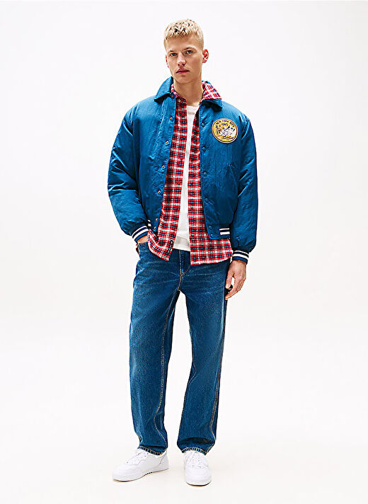 Tommy Jeans Lacivert Erkek Regular Fit Ceket DM0DM21271CGX TJM BOMBER  2