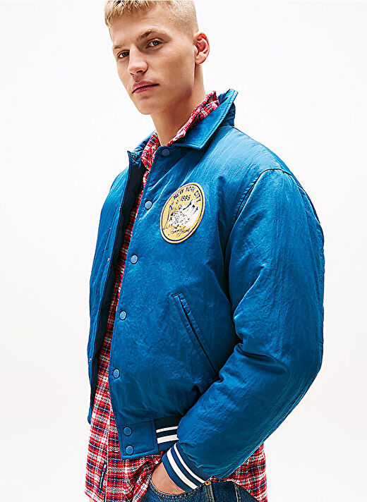 Tommy Jeans Lacivert Erkek Regular Fit Ceket DM0DM21271CGX TJM BOMBER  3