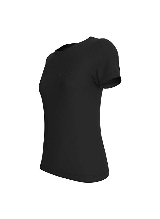 Calvin Klein Jeans Siyah Kadın Düz T-Shirt J20J224990BEH  2