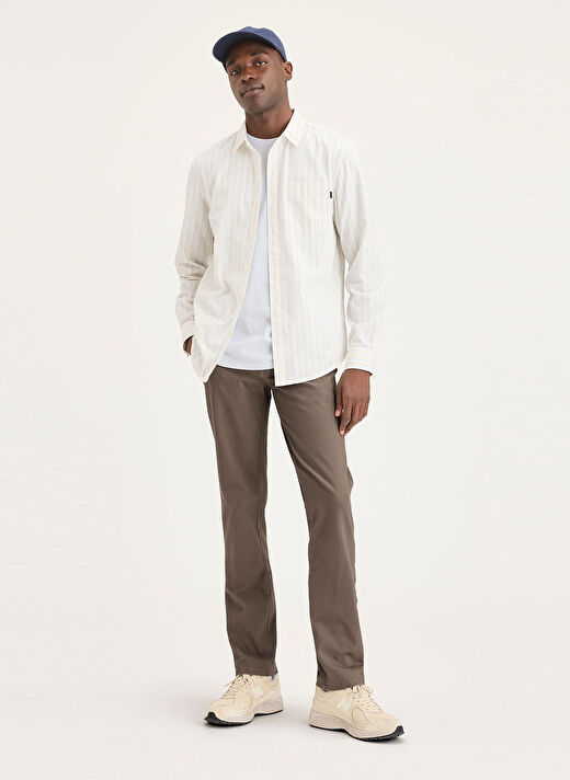 Dockers Kahve Erkek Slim Fit Pantolon ULTIMATE CHINO SLIM  1