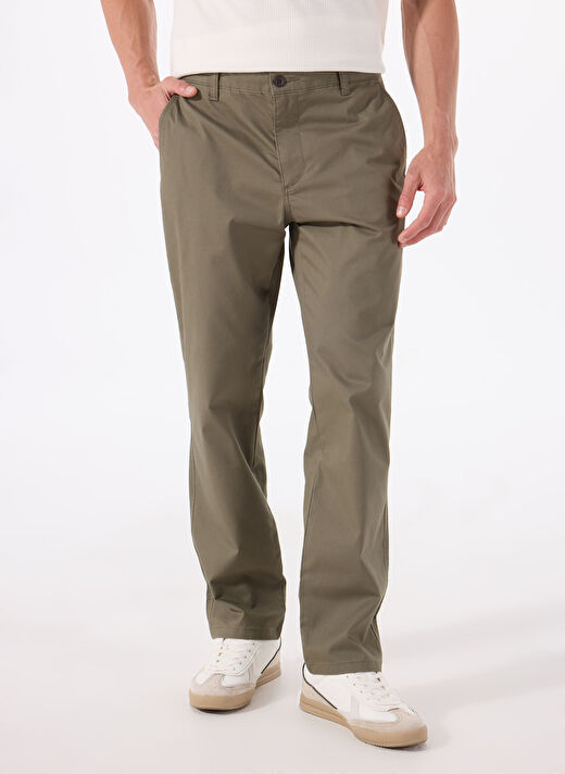 Dockers Yeşil Erkek Slim Fit Pantolon ULTIMATE CHINO SLIM 2