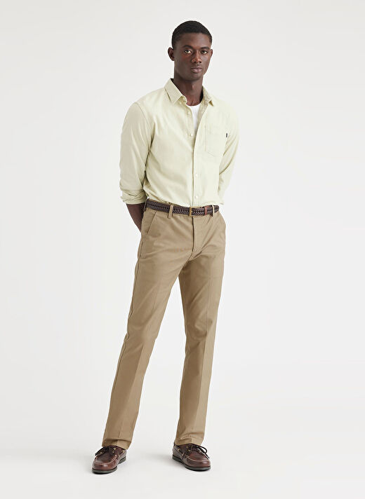 Dockers Bej Erkek Slim Fit Pantolon WORKDAY KHAKI SLIM 1