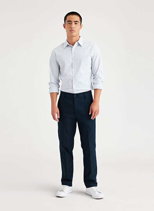 Dockers Lacivert Erkek Slim Fit Pantolon WORKDAY KHAKI SLIM 1