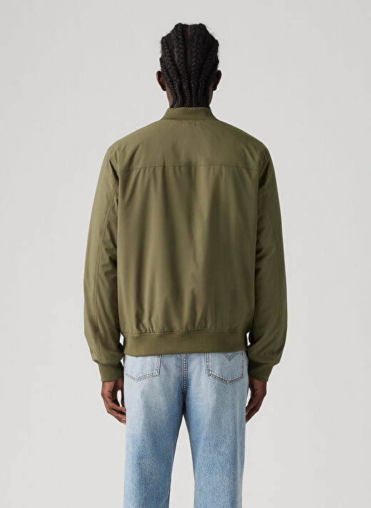 Levis Yeşil Erkek Ceket Normal Düz Ceket 001K3-0001_BAY BOMBER OLIVE NIGHT 2