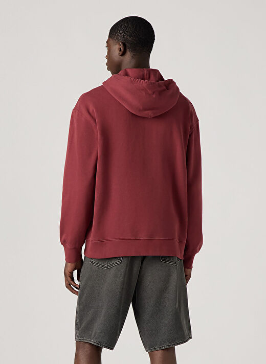 Levis Kahve Erkek Bisiklet Normal Baskılı Sweatshirt 38479-0378_RELAXED GRAPHIC PO BW LO  2