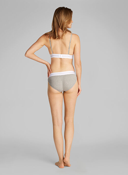 Calvin Klein Gri Kadın LV00QF8248P7A Bralet Sütyen 4