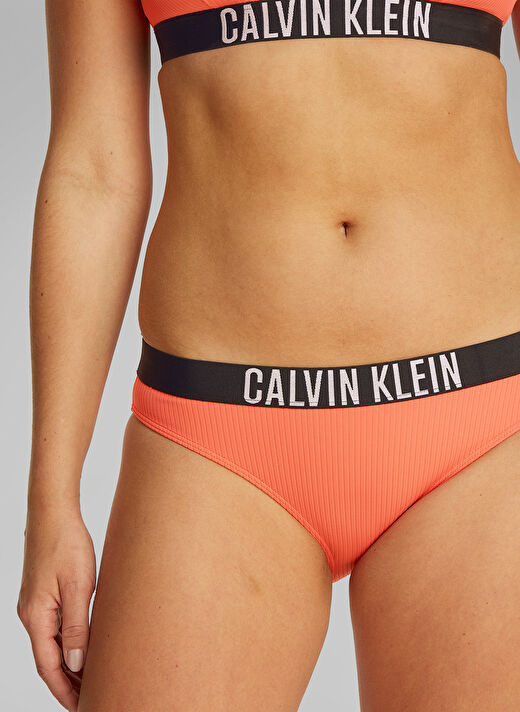 Calvin Klein Pembe Kadın Standart Baskılı Bikini Alt KW0KW02752U07 3