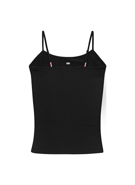 Tommy Jeans Siyah Kadın Normal T-Shirt DW0DW20675BDS 2