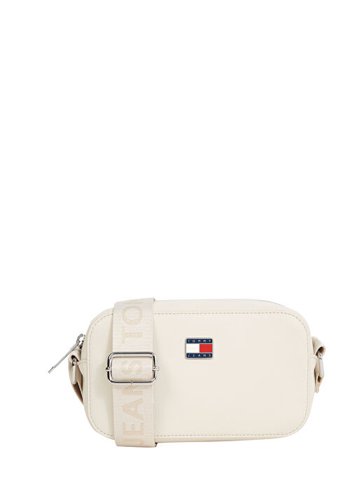 Tommy Hilfiger Ekru Kadın  19,5x10x16 cm Çapraz Çanta AW0AW16961 1