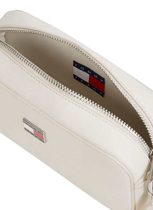 Tommy Hilfiger Ekru Kadın  19,5x10x16 cm Çapraz Çanta AW0AW16961 2