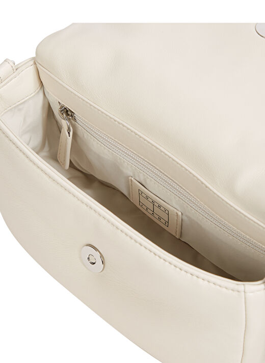Tommy Hilfiger Ekru Kadın  21,5x11x9 cm Çapraz Çanta AW0AW16978 2