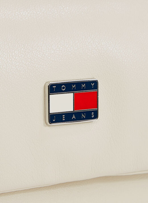 Tommy Hilfiger Ekru Kadın  21,5x11x9 cm Çapraz Çanta AW0AW16978 3