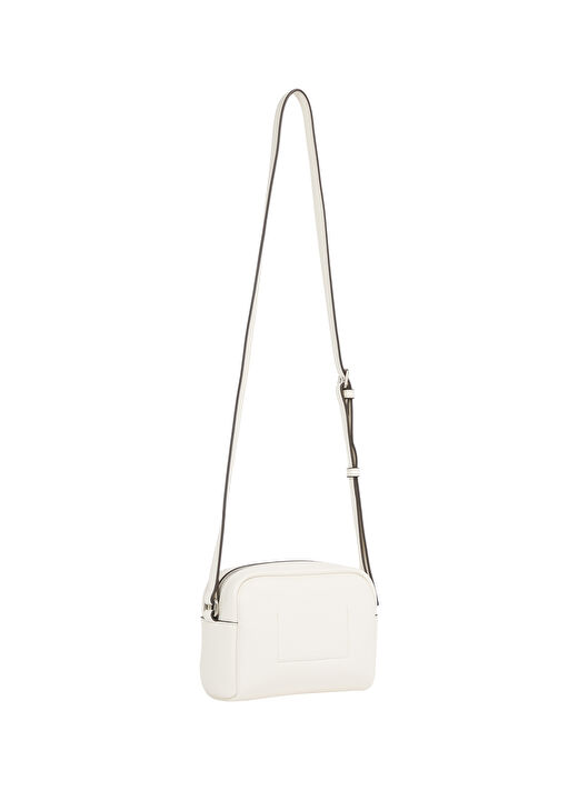 Calvin Klein Beyaz Kadın 18x13x7 cm Çapraz Çanta K60K612220 2