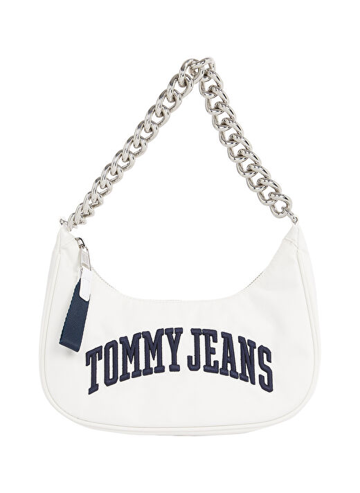 Tommy Hilfiger Beyaz Kadın Elastan Omuz Çantası AW0AW16983  1