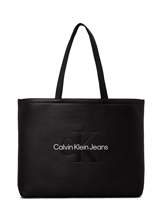 Calvin Klein Siyah Kadın  41x34x12 cm Omuz Çantası K60K612222 1