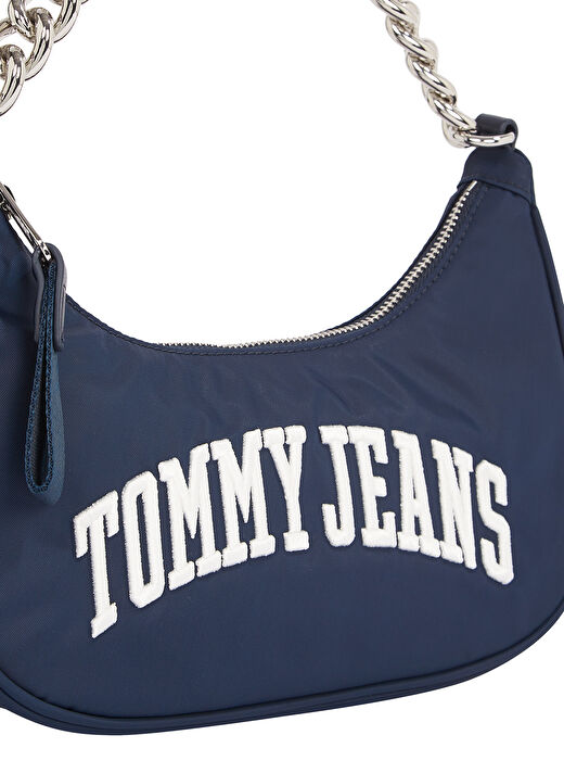 Tommy Hilfiger Lacivert Kadın 26x17,5x9 cm Omuz Çantası AW0AW16983 4