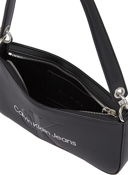 Calvin Klein Siyah Kadın  25x13x4 cm Omuz Çantası K60K610679 3