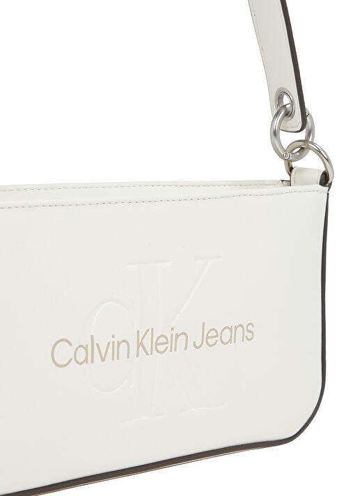 Calvin Klein Beyaz Kadın Omuz Çantası K60K610679 4