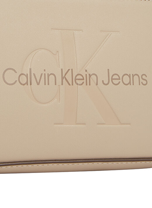 Calvin Klein Krem Kadın Omuz Çantası K60K610679 4