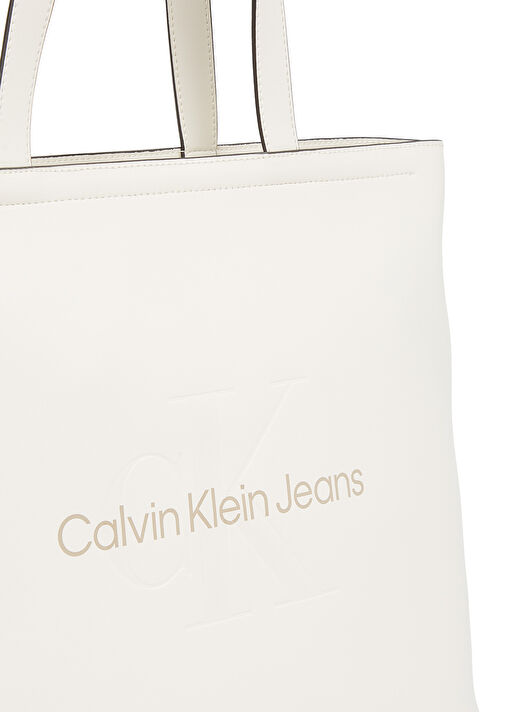 Calvin Klein Beyaz Kadın Omuz Çantası K60K612222 4